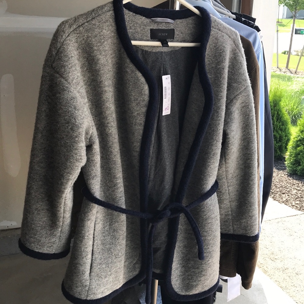 JCrew Belted Coat - XS (runs large)
